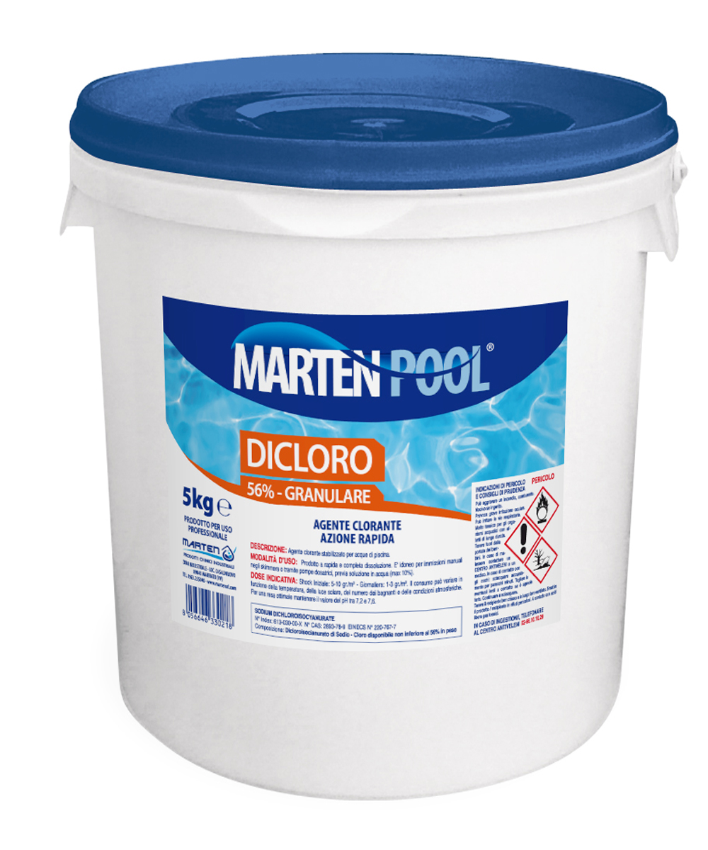 Prodotti chimici per piscine