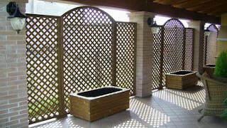 Grigliati e Bordure in legno Grigliati e Bordure in legno