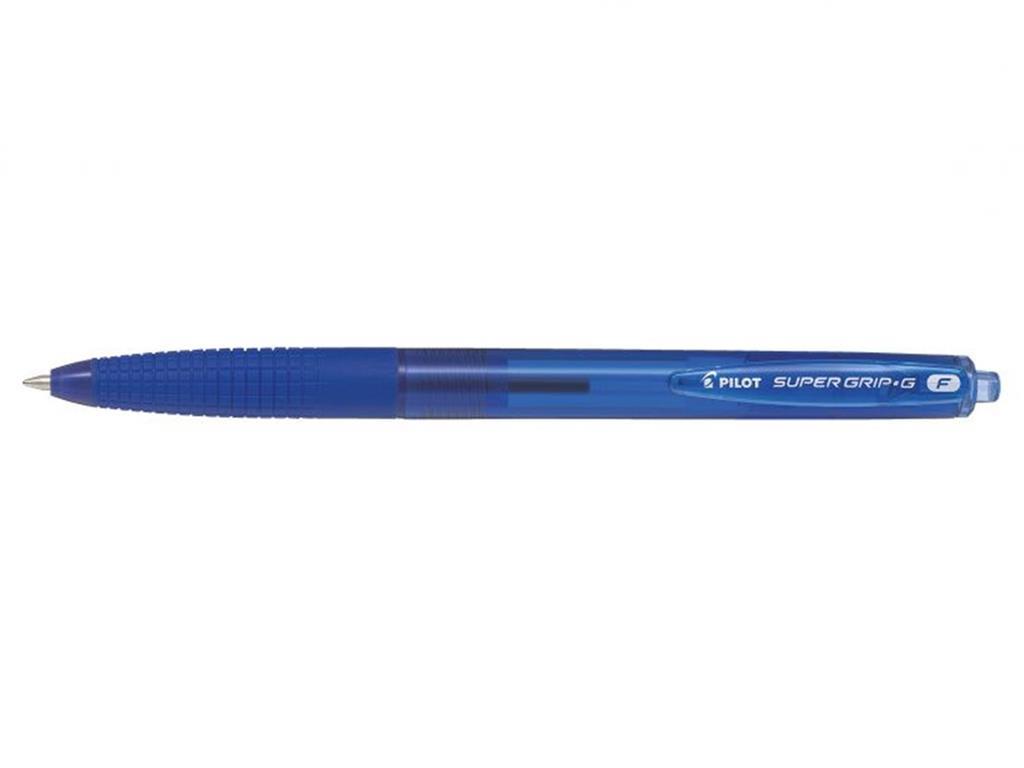 PILOT - PENNA A SFERA A SCATTO SUPER GRIP-G BLU (F)