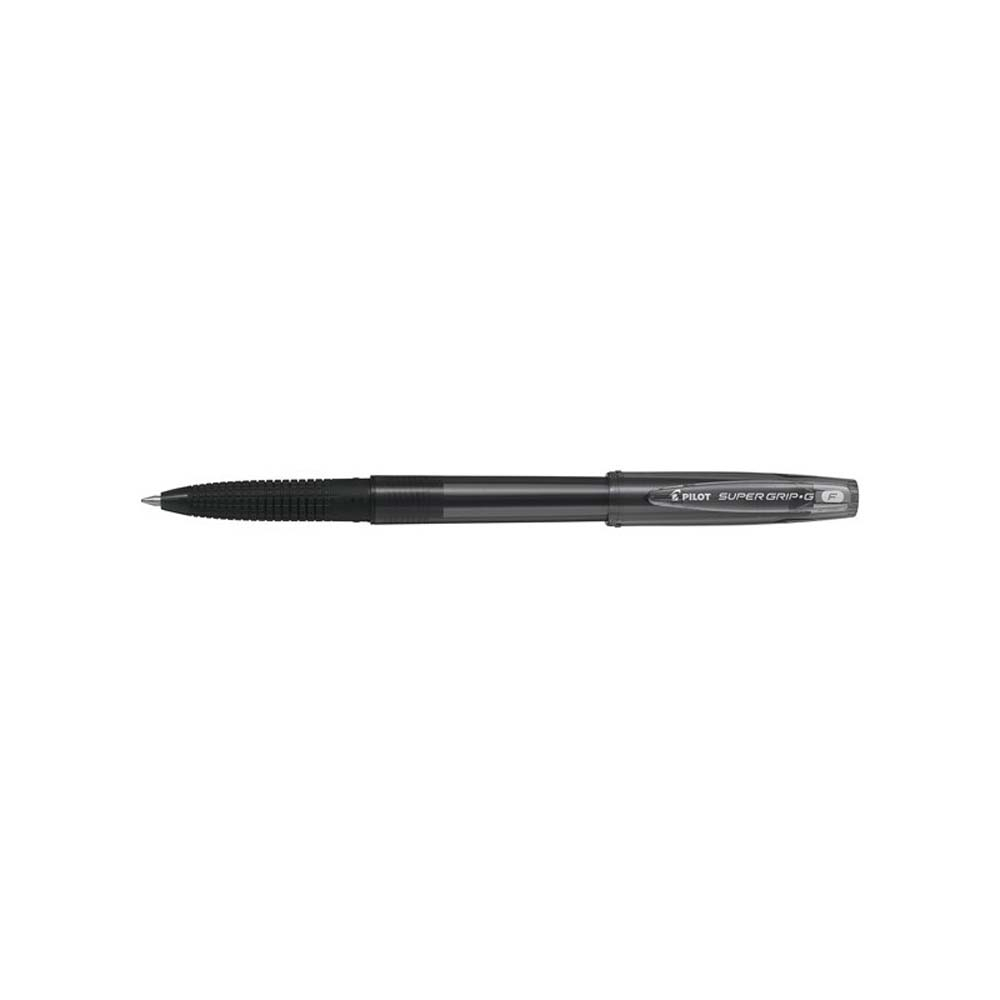 PILOT - PENNA A SFERA SUPER GRIP-G CON CAPPUCCIO NERA (F)