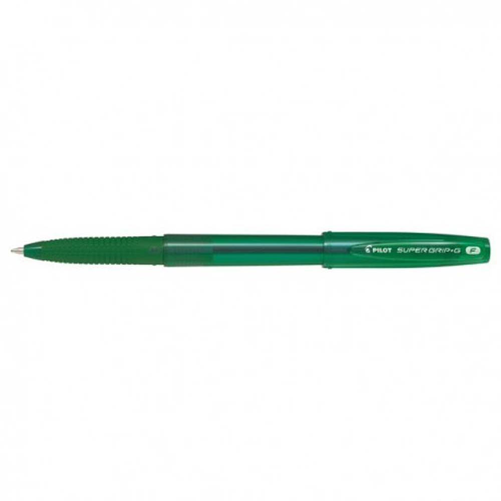 PILOT - PENNA A SFERA SUPER GRIP-G CON CAPPUCCIO VERDE (F)
