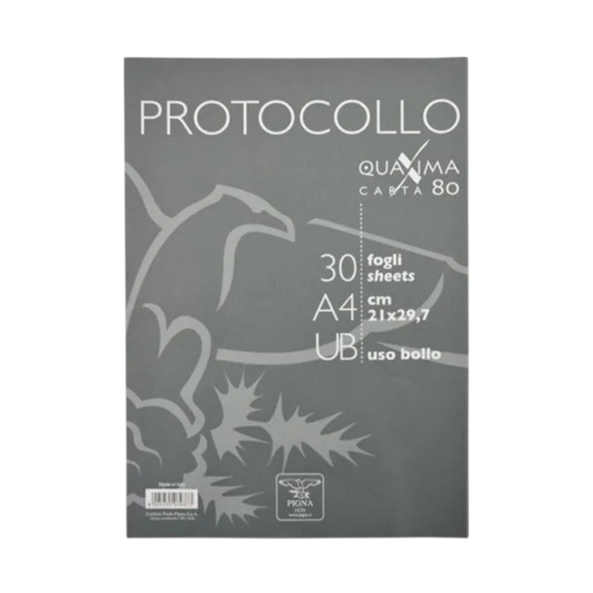 PIGNA - CONFEZIONE 30 FOGLI PROTOCOLLO A4 USO BOLLO