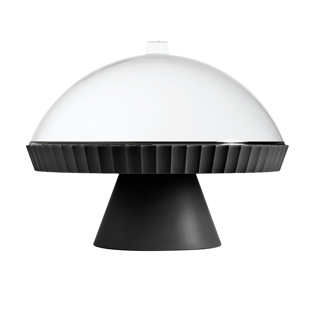 BLIM PLUS - ALZATA LINEA AGORA' 30X24CM CARBON BLACK