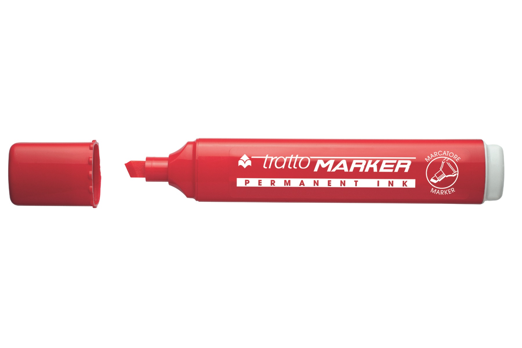 TRATTO - EVIDENZIATORE TRATTO MARKER ROSSO 