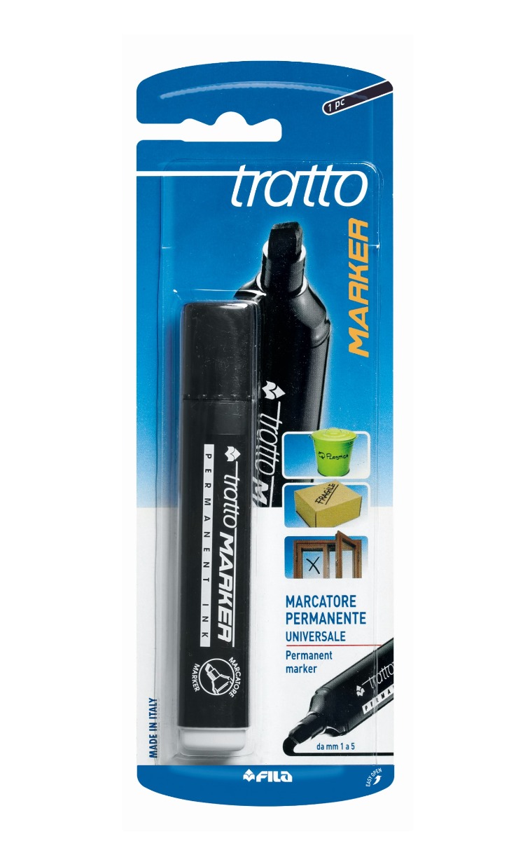 TRATTO - MARKER MARCATORE TRATTO NERO 
