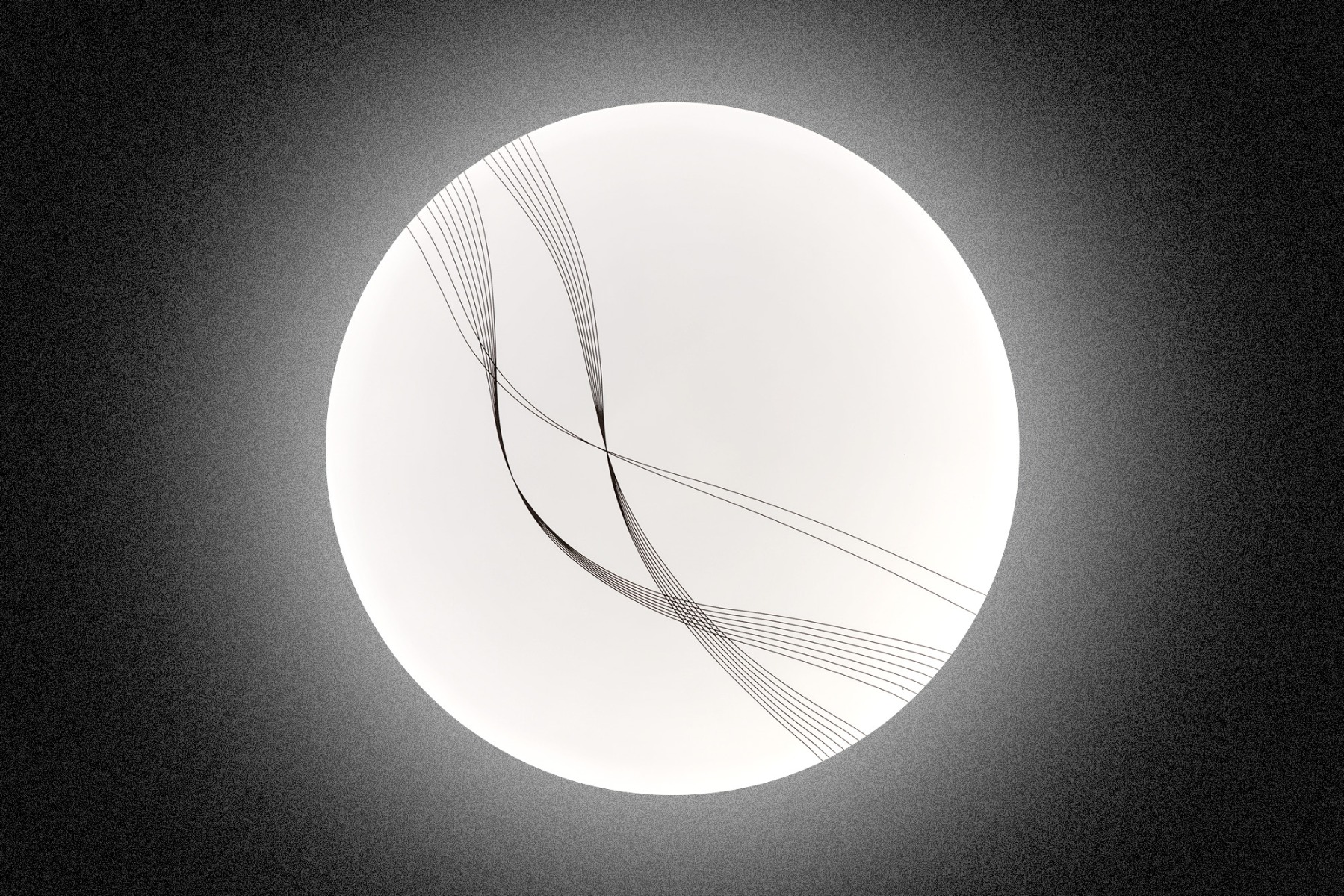 PLAFONIERA A LED MILA DIAM. 48CM BIANCO - 56W 4000K 4200lm