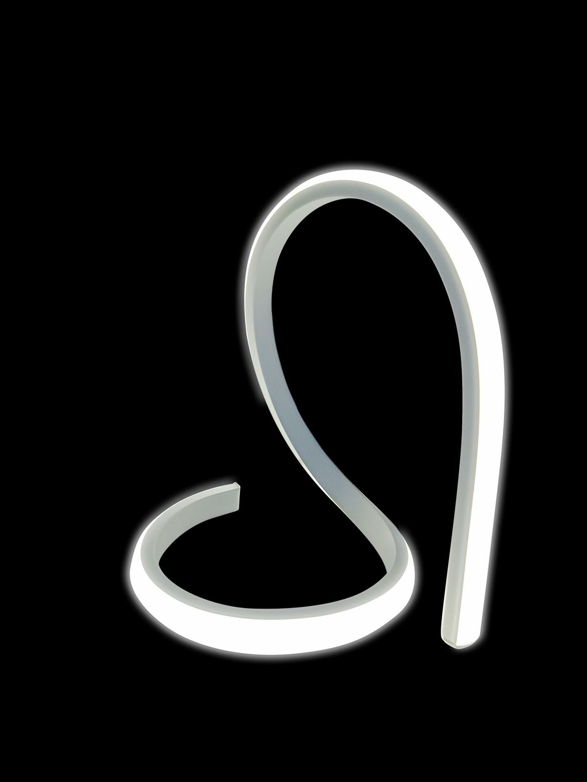 LAMPADA DA TAVOLO FOREVER 20.5X17 H. 21.5CM BIANCO - 8W 4500K 700lm