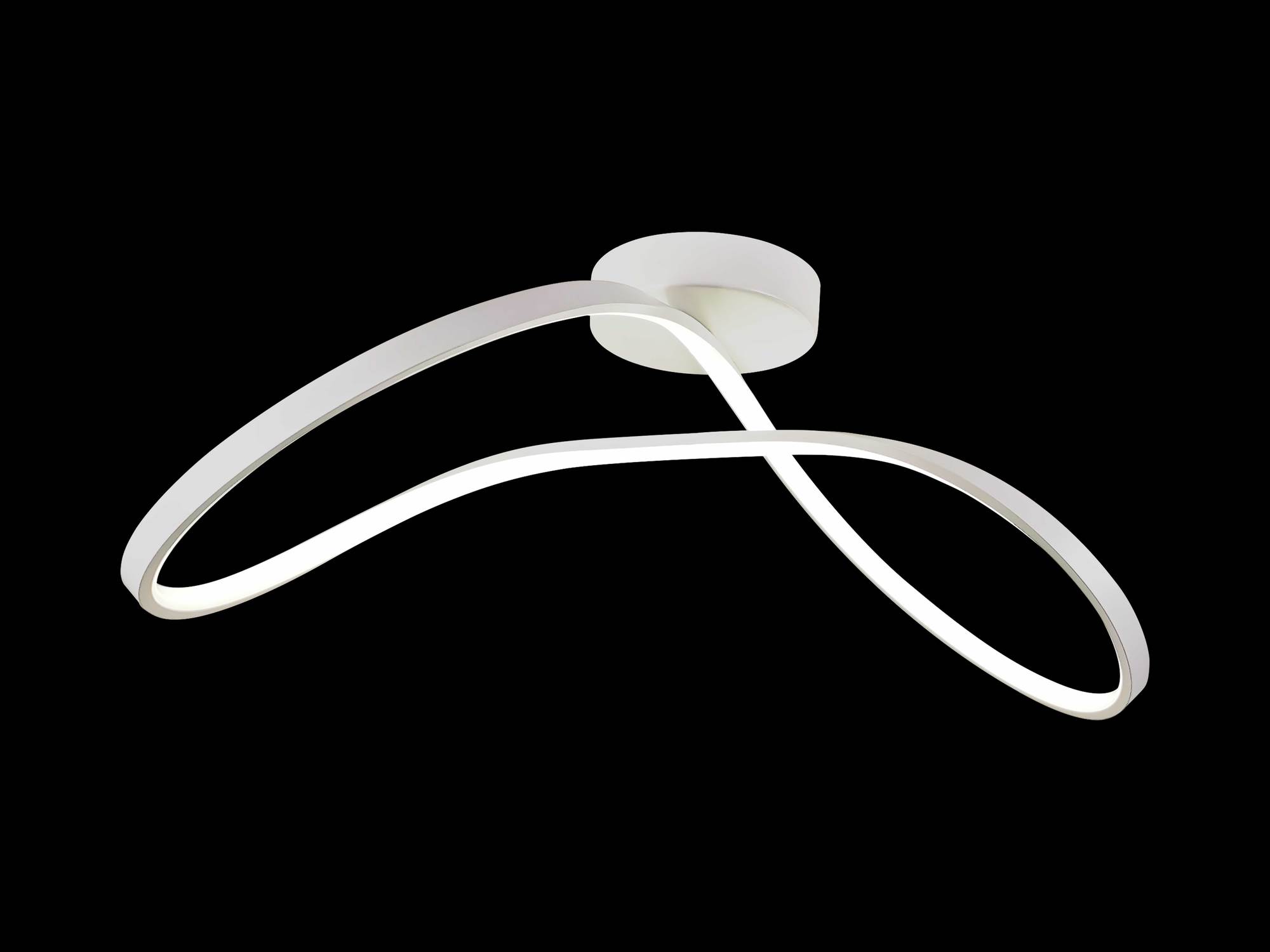 PLAFONIERA A LED FOREVER 70.5X30 H. 23CM BIANCO - 45W 4500K 2800lm 