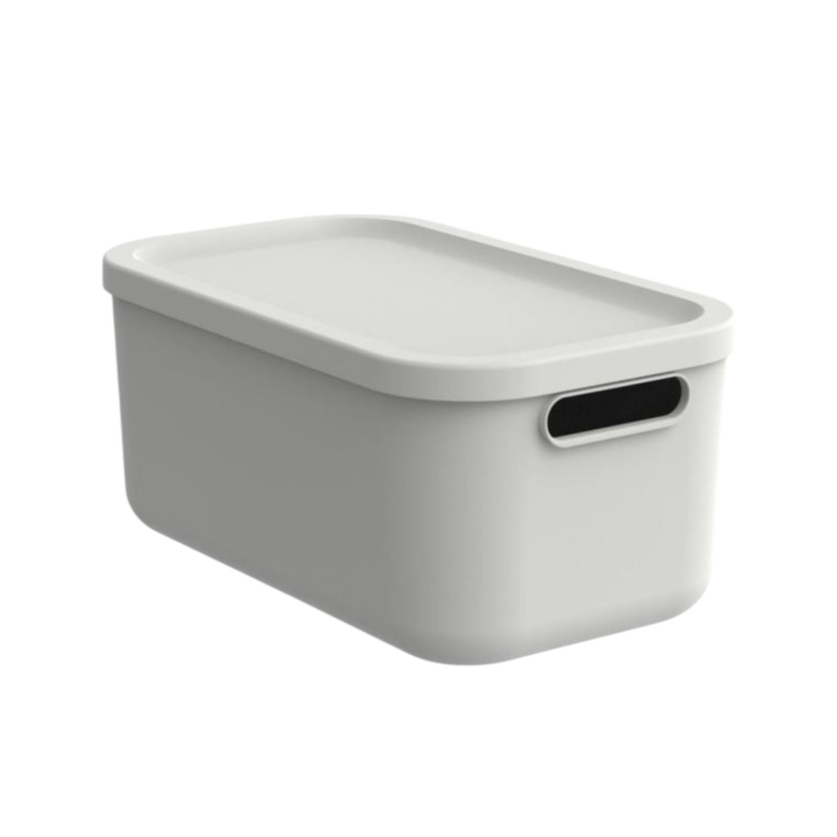 CONTENITORE MULTI BOX ALBULA 39.5X23.5 H. 17.7CM 12LT BIANCO 