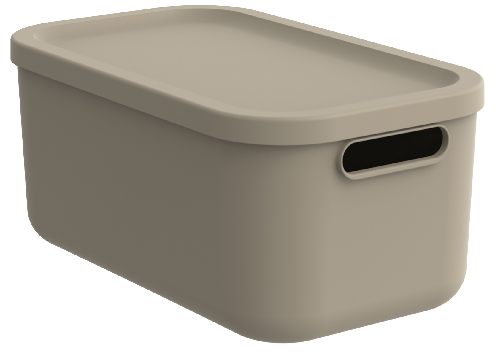 CONTENITORE MULTI BOX ALBULA 39.5X23.5 H. 17.7CM 12LT CAPPUCCINO