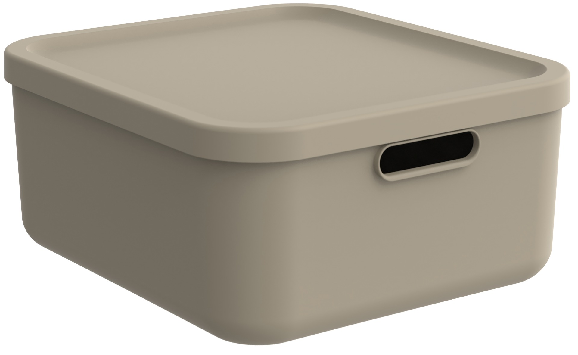 CONTENITORE MULTI BOX ALBULA 39.5X35.5 H.17.7CM 20LT CAPPUCCINO