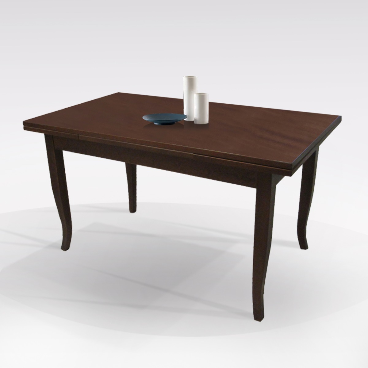 TAVOLO ALL. 120X80 LEGNO TINTA NOCE