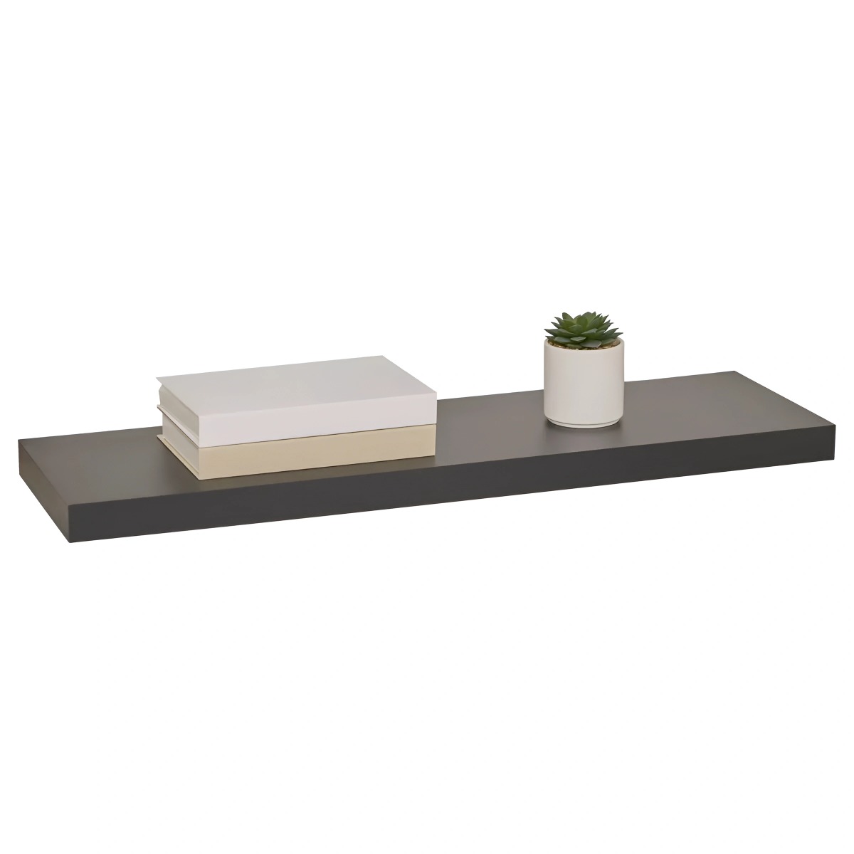 MENSOLA A MURO FIXY IN MDF CM 80X23.5 NERO