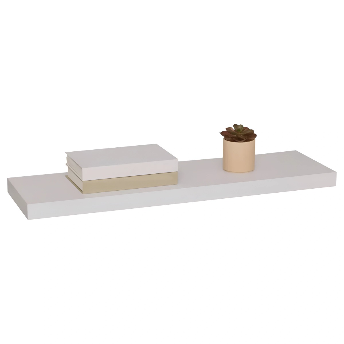 MENSOLA A MURO FIXY IN MDF CM 80X23.5 BIANCO
