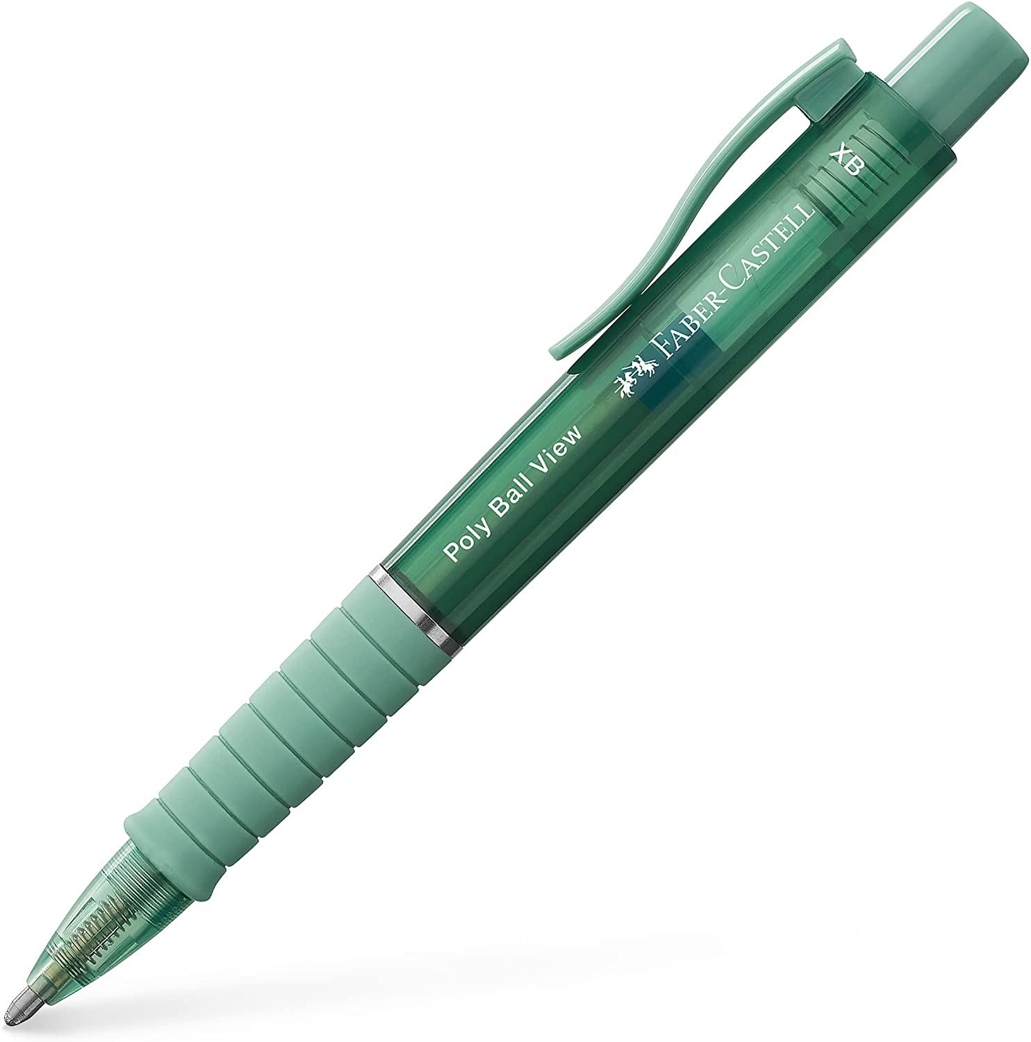 FABER CASTELL - PENNA A SFERA POLY BALL VIEW VERDE