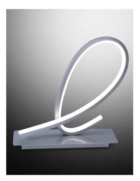 LAMPADA DA TAVOLO A LED FARFALLA ARGENTO 25X6 H. 25.5CM - 11W 3000-4000-6000K 600lm