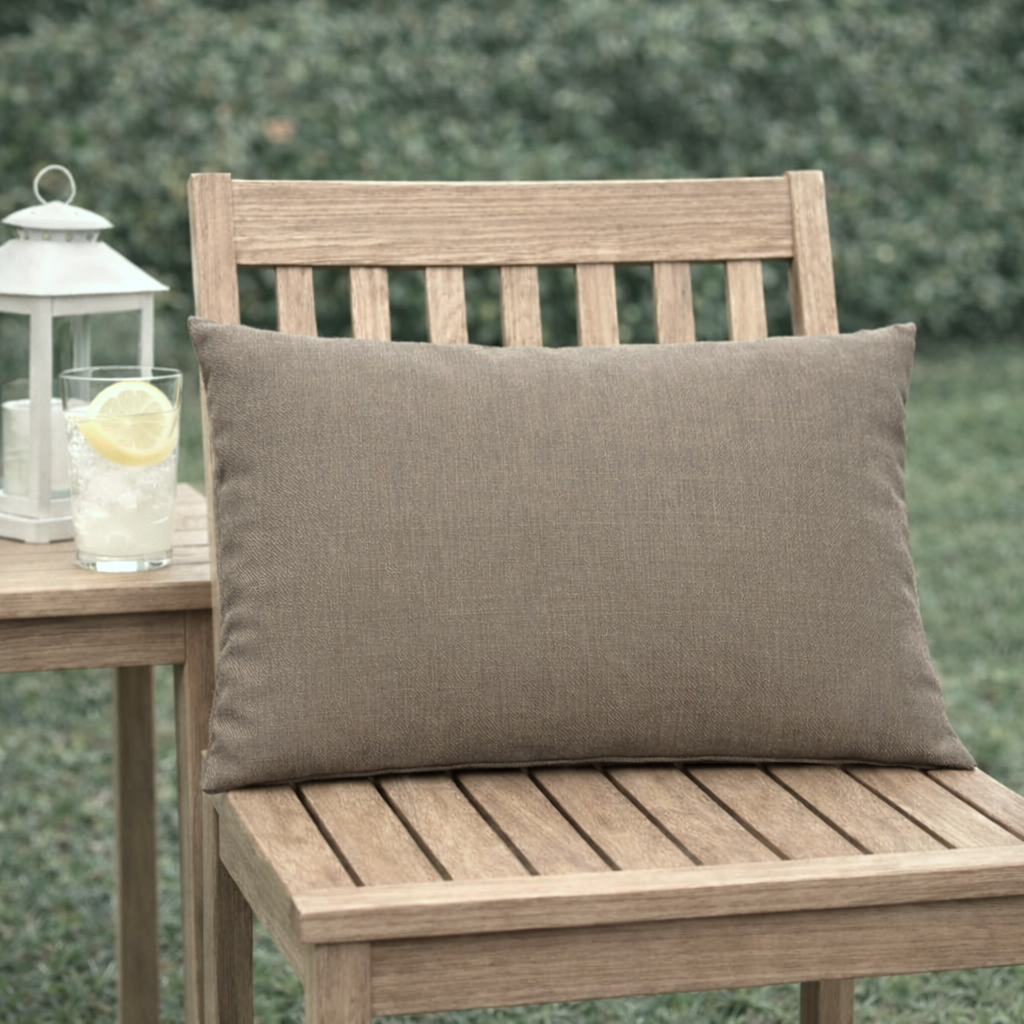 CUSCINO RETTANGOLARE DA ESTERNO KORAI 50X30CM CAFFE'