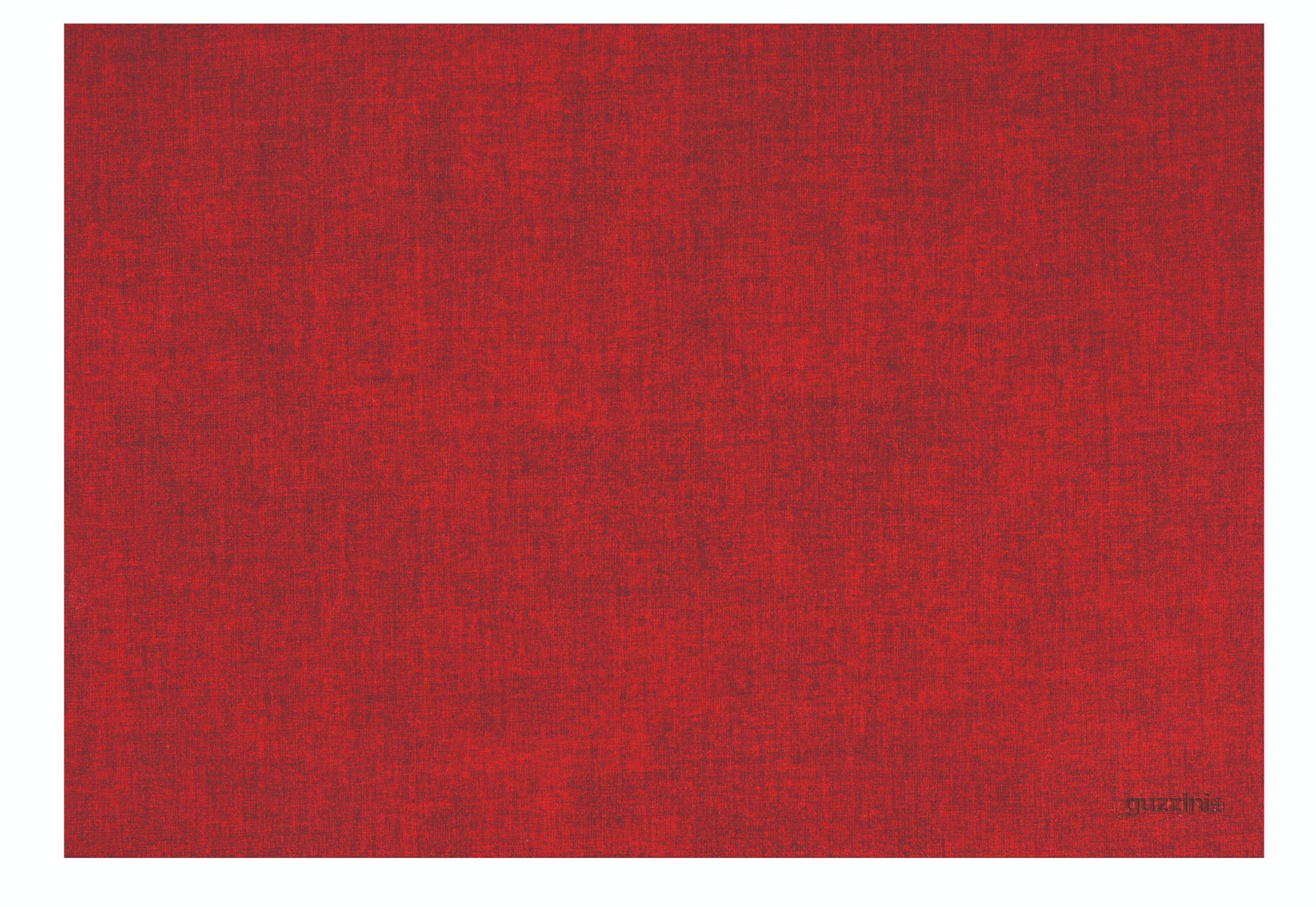 GUZZINI - TOVAGLIETTA PLACEMAT MOD. FABRIC 43X30CM ROSSO