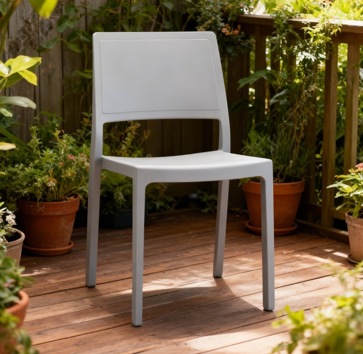 SCAB - SEDIA MOD. KATE GRIGIO CHIARO 