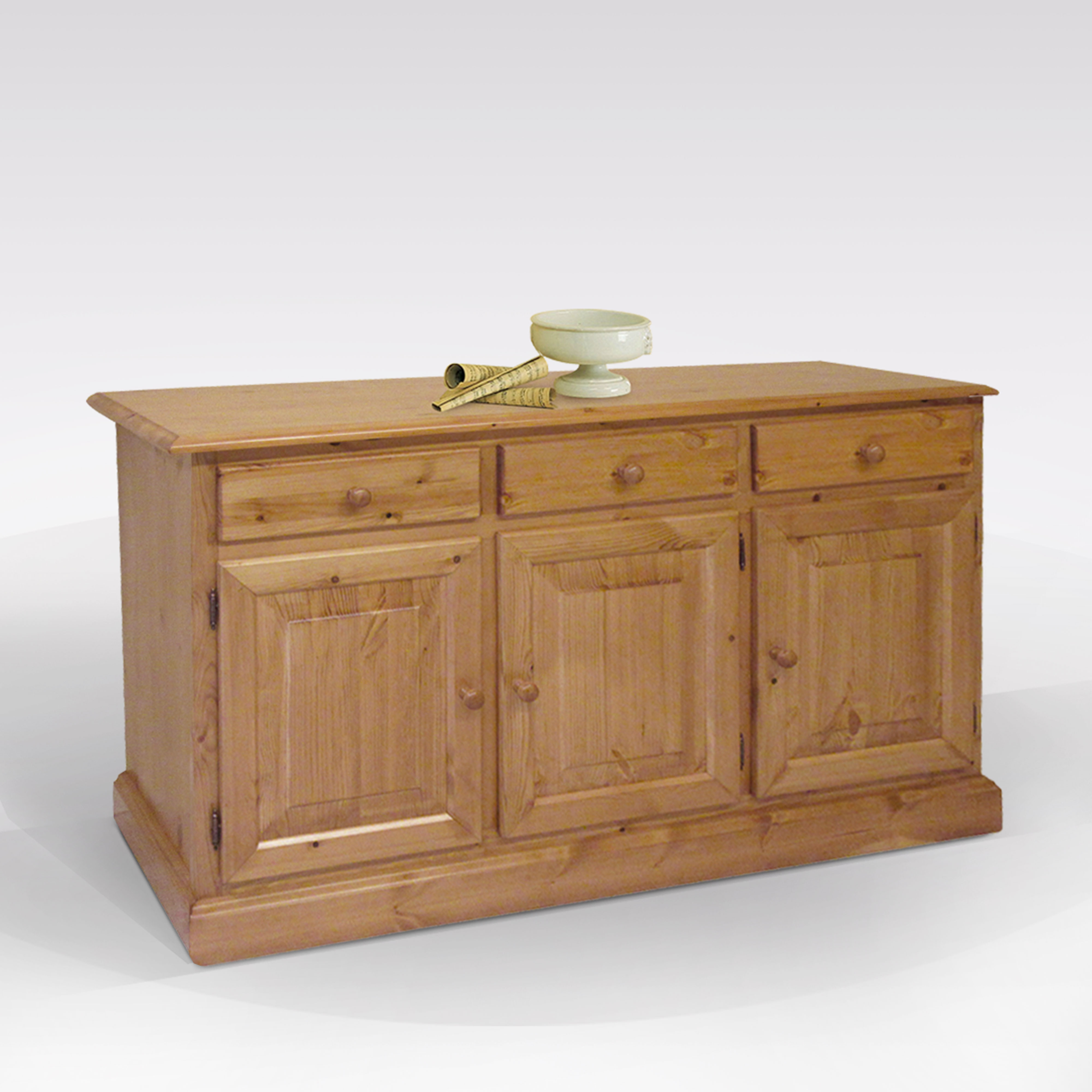 CREDENZA MOD. LOSANNA IN LEGNO DI PINO