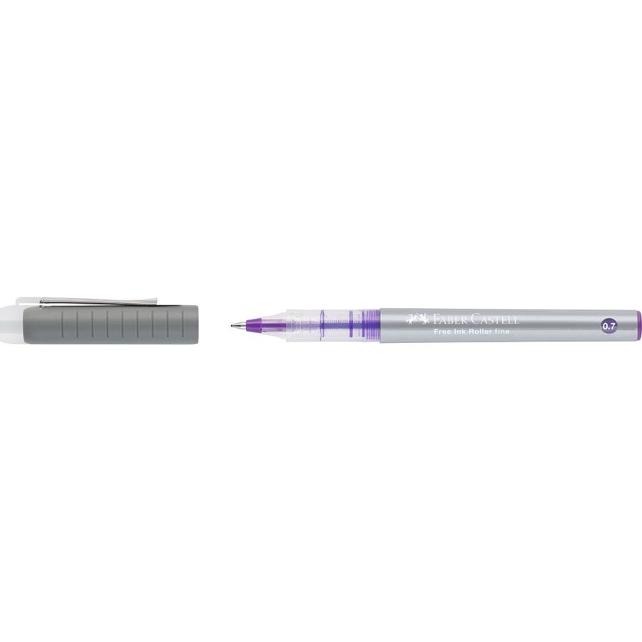 FABER CASTELL - PENNA FREE INK ROLLER FINE VIOLA