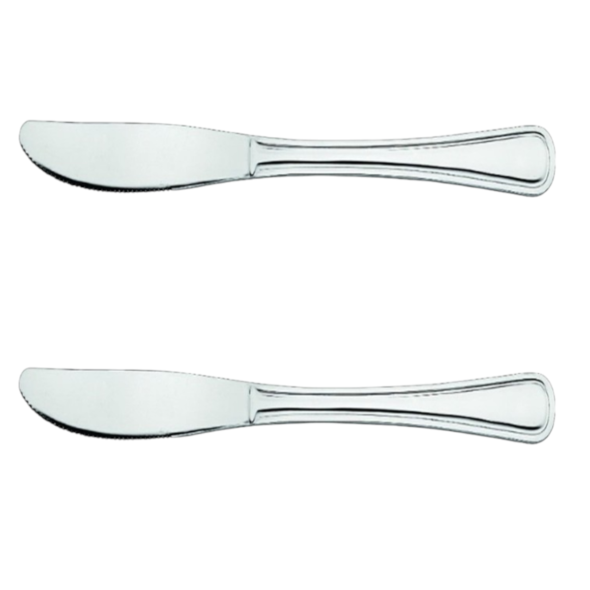 SET 2 COLTELLI DA TAVOLA LINEA INGLESE 21.5CM