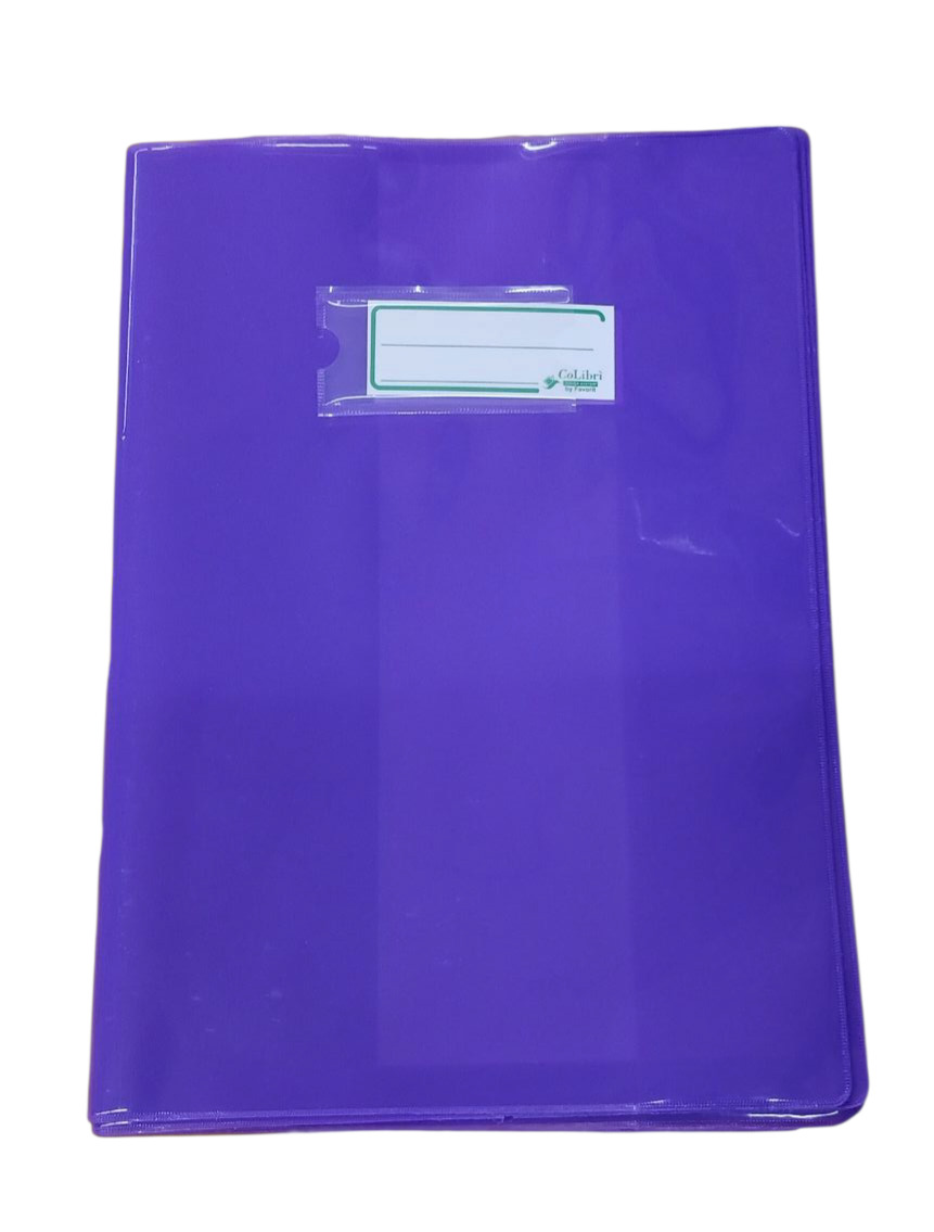 COLIBRI - COPRIMAXI COPERTINA 21X29.7 CM TRASPARENTE LISCIA A4 VIOLA