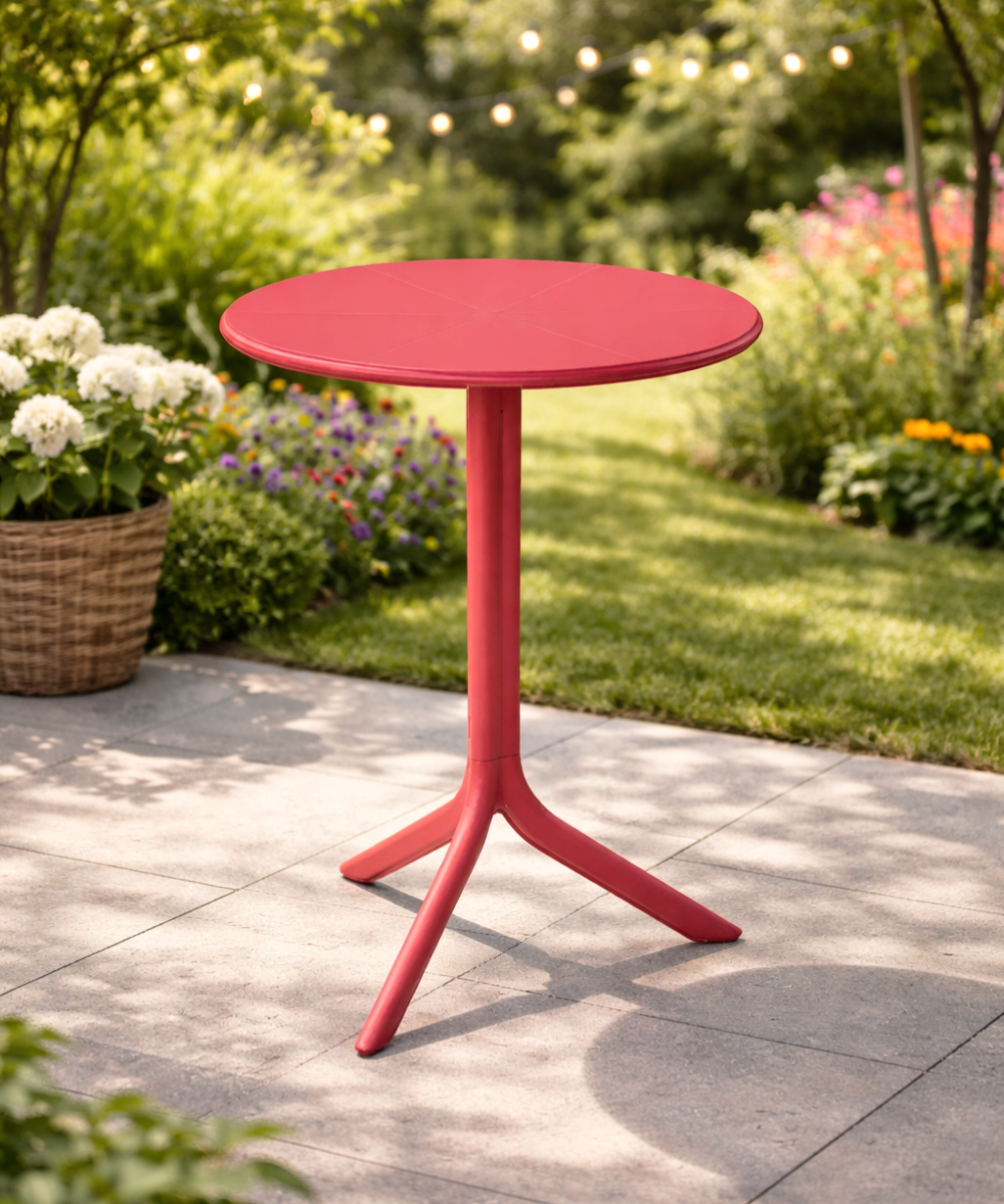 NARDI OUTDOOR - TAVOLO REGOLABILE MOD. SPRITZ DIAM. CM 60.5