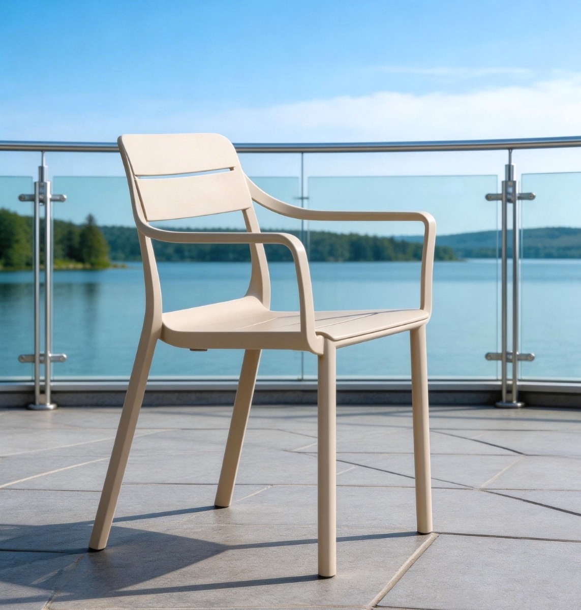 NARDI OUTDOOR - SEDIA MOD. CASSIA ARMCHAIR CORDA 