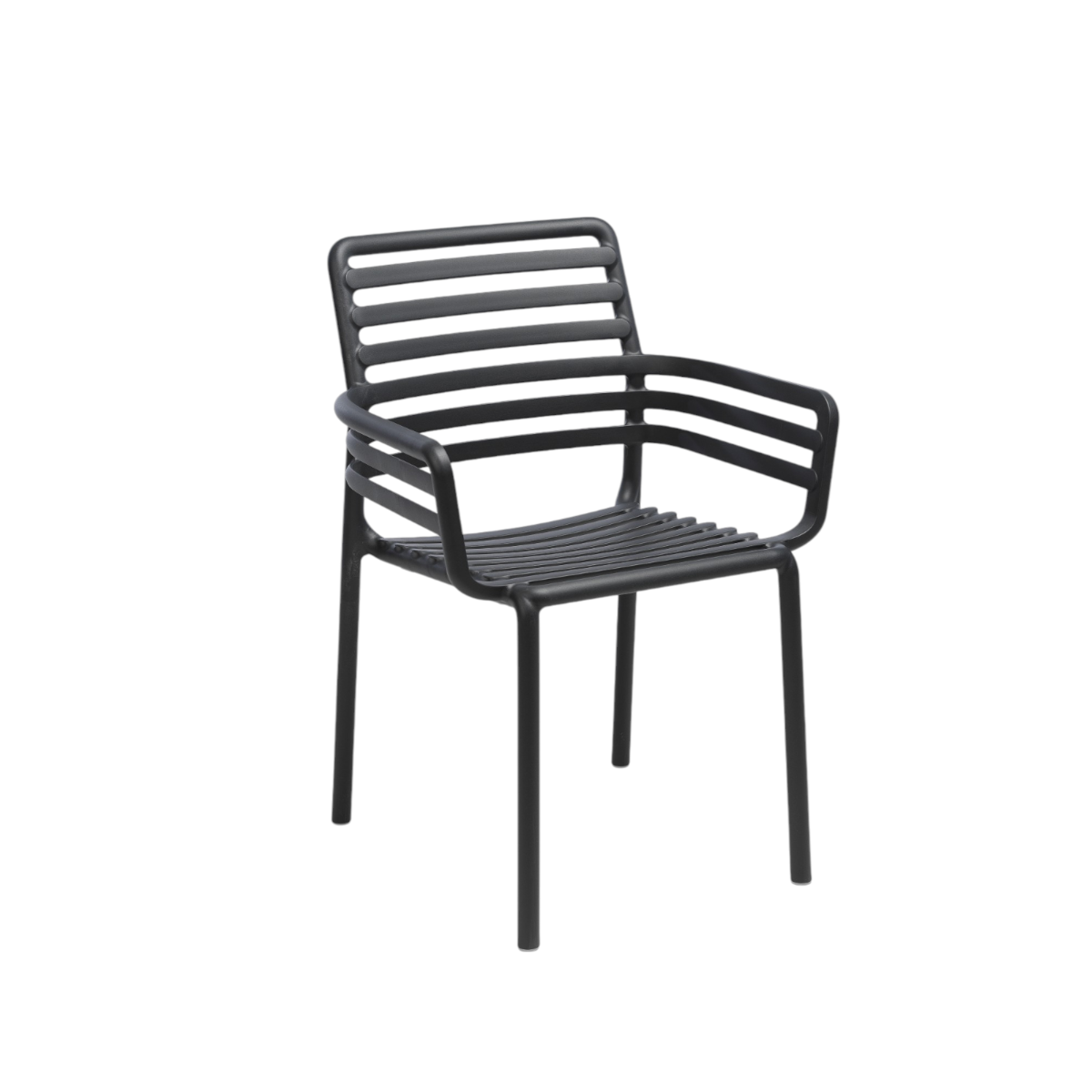 NARDI OUTDOOR - SEDIA MOD. DOGA ARMCHAIR ANTRACITE