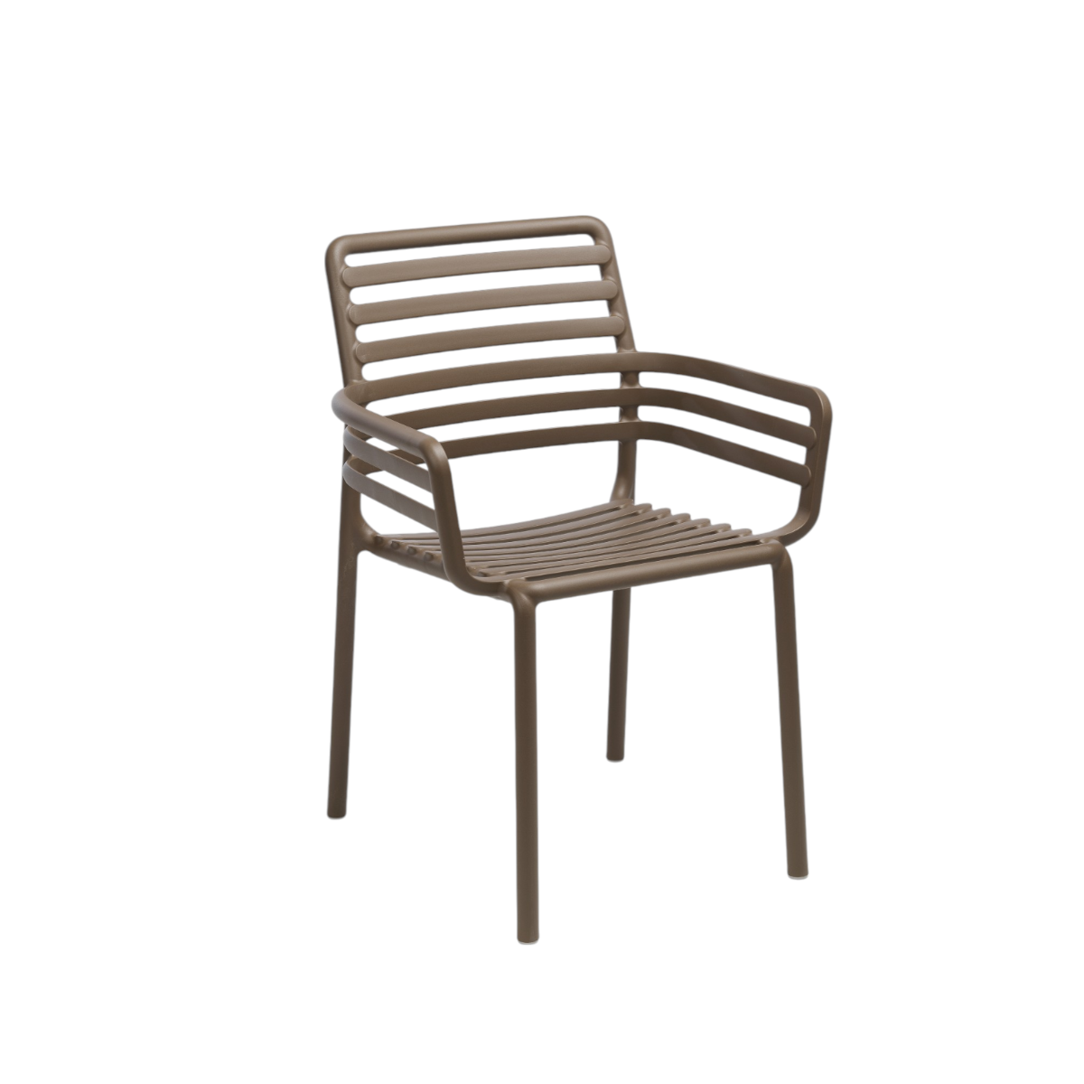 NARDI OUTDOOR - SEDIA MOD. DOGA ARMCHAIR TABACCO