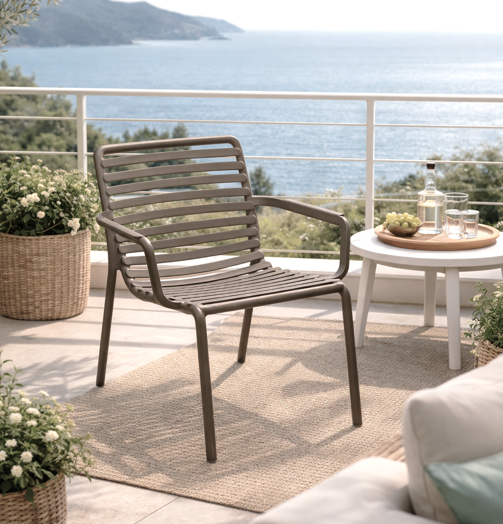 NARDI OUTDOOR - SEDIA MOD. DOGA RELAX TABACCO