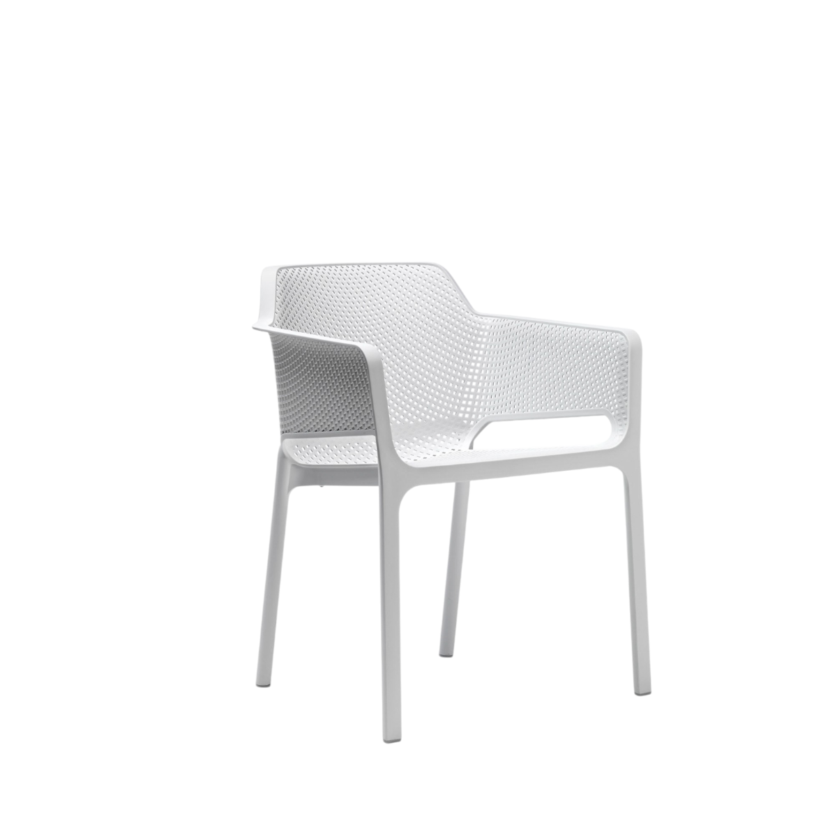 NARDI OUTDOOR - POLTRONA MOD. NET BIANCO