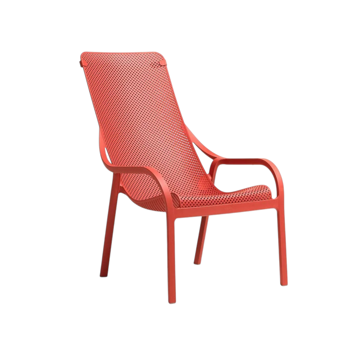 NARDI OUTDOOR - POLTRONA MOD. NET LOUNGE CORALLO