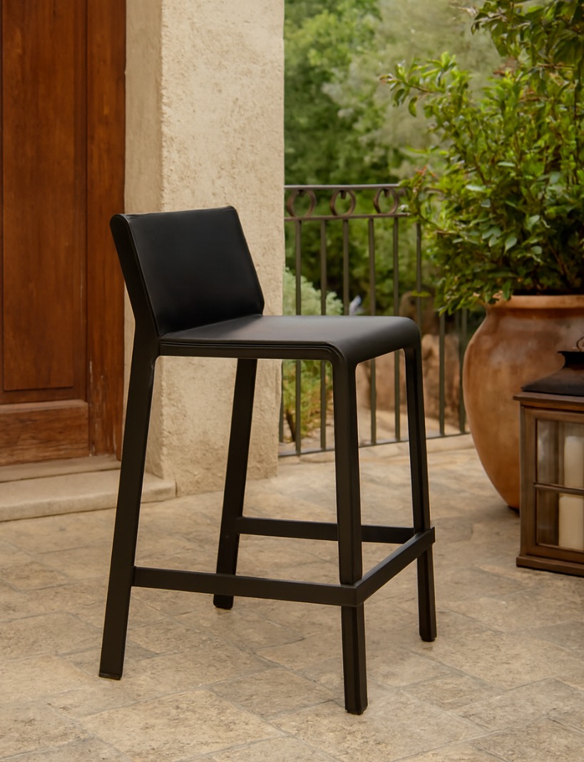 NARDI OUTDOOR - SGABELLO TRILL STOOL MINI ANTRACITE