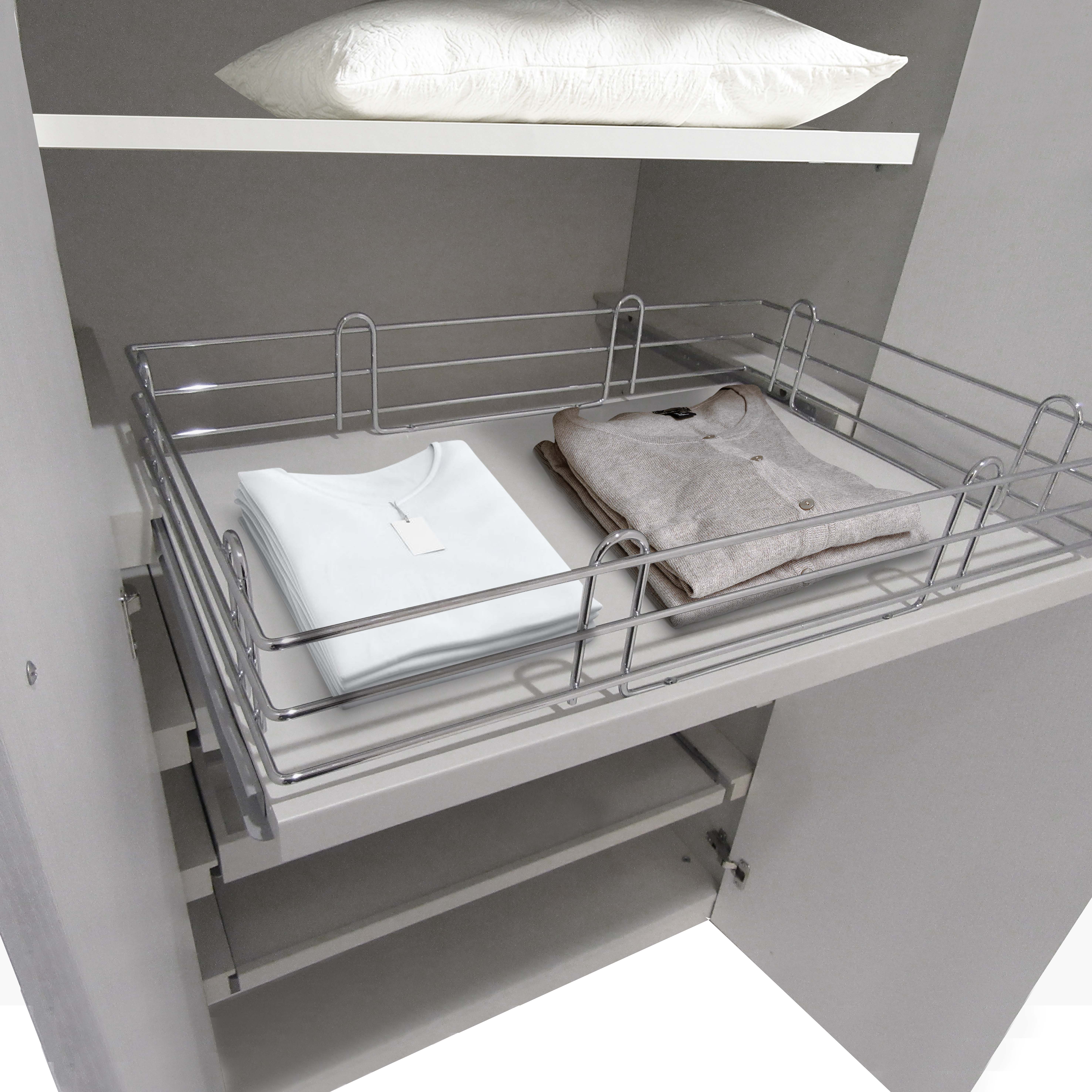 RIPIANO ESTRAIBILE CM 87,2 GRIGIO PERLA