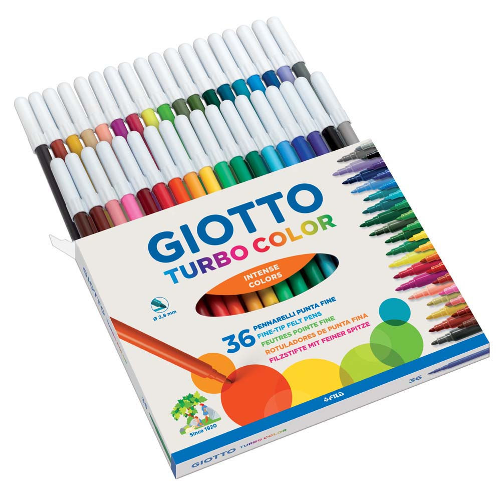 GIOTTO - GIOTTO TURBO COLOR CON 36 PENNARELLI