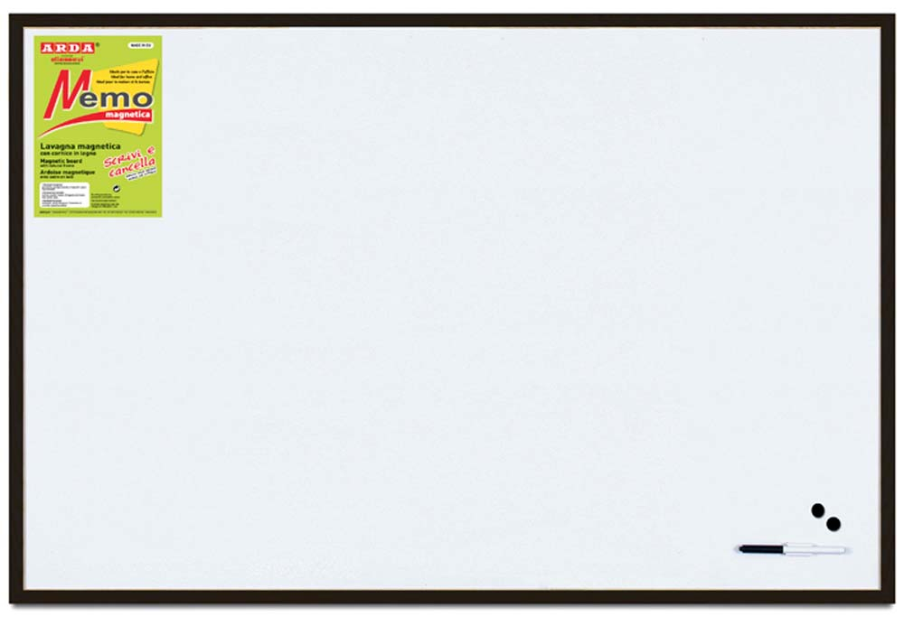 ARDA - LAVAGNA MAGNETICA CM 90X60 CON ACCESSORI