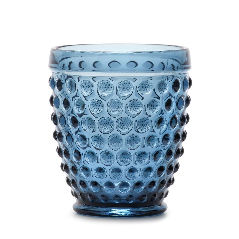 BICCHIERE DA ACQUA LINEA IBIZA IN VETRO BLUE 300ML