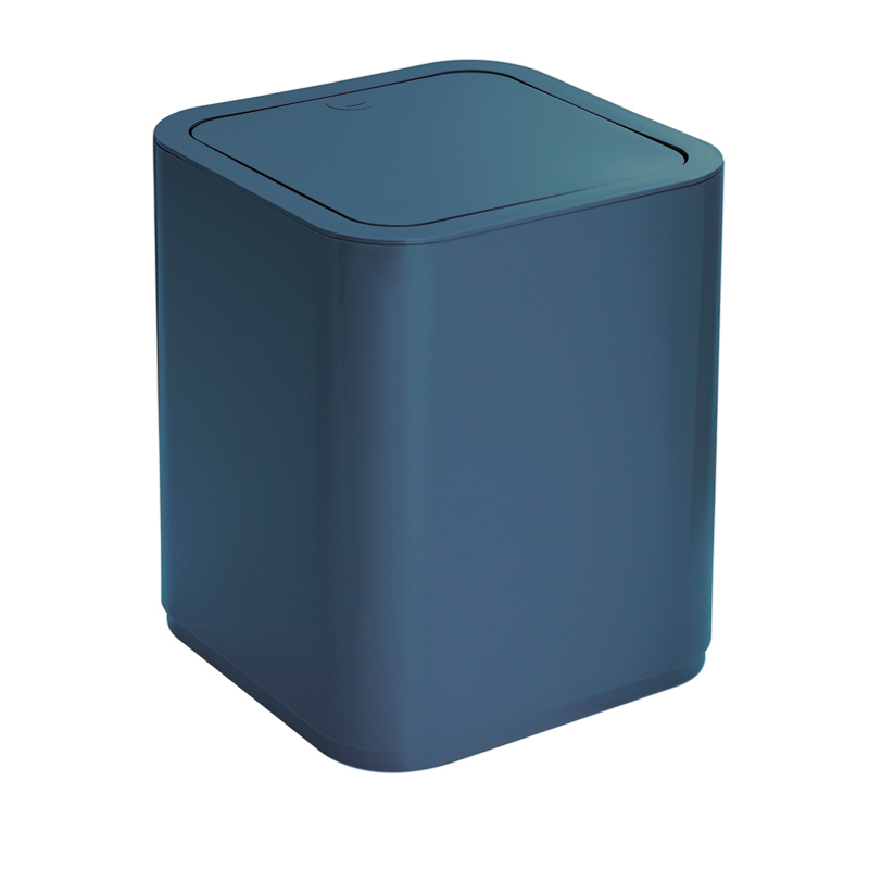 PORTARIFIUTI MOD. SEVENTY BLU PETROLIO 20X20 H. 24.6CM 8LT