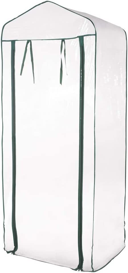 TELO DI RICAMBIO PER SERRA 4 RIPIANI 69X49 H.157 IN PVC TRASPARENTE