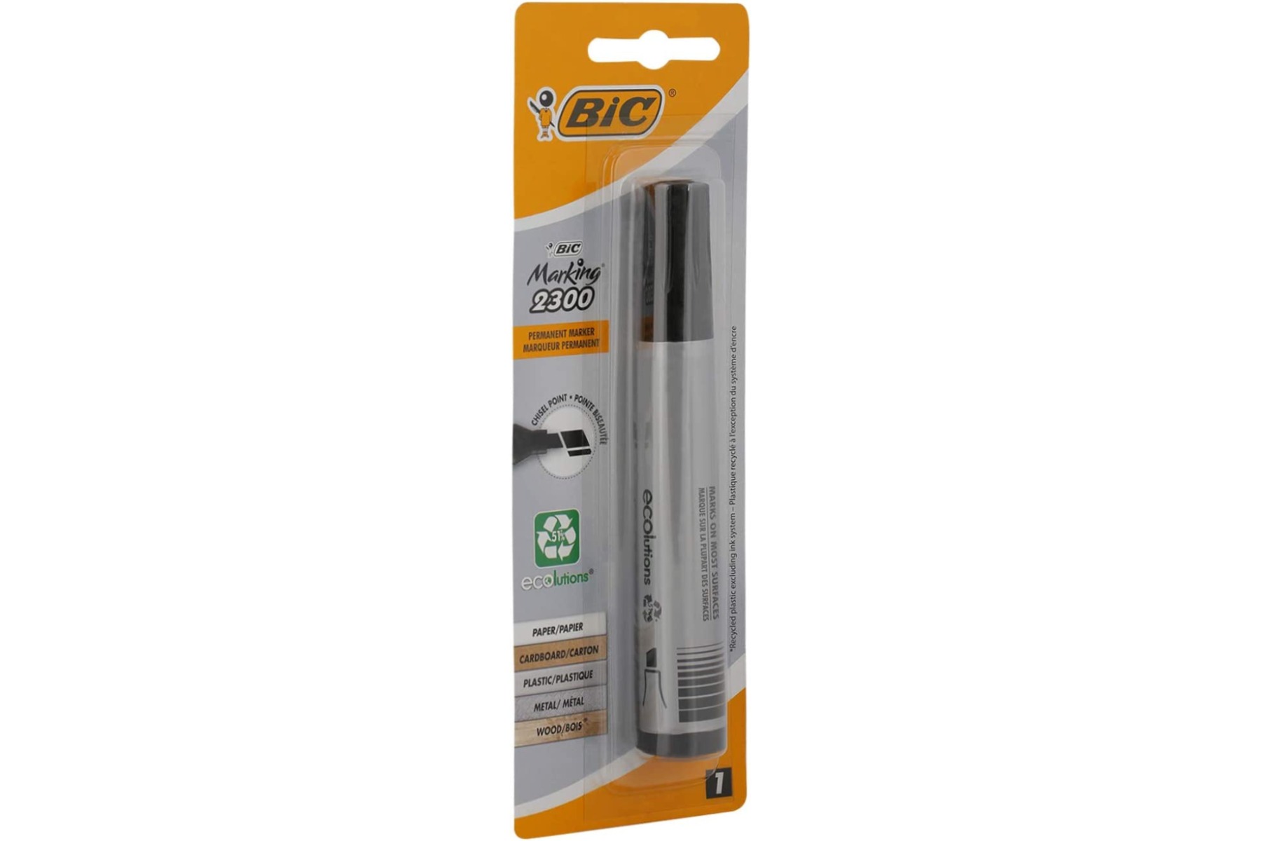 BIC - MARCATORE MARKING 2300 ECOLUTIONS NERO