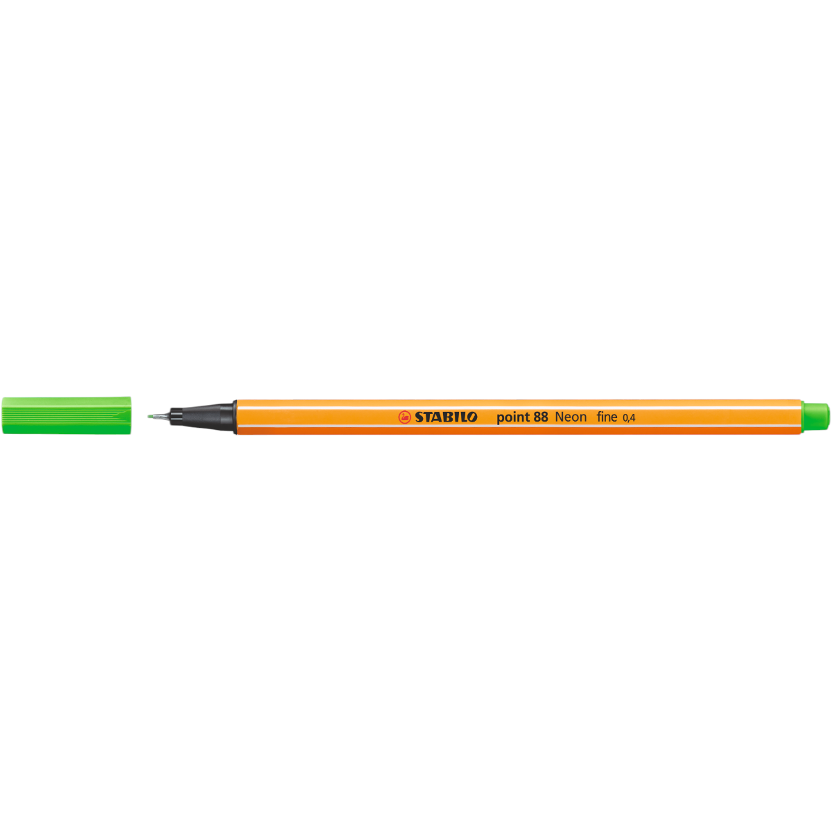 STABILO - FINELINER POINT 88 VERDE FLUORESCENTE