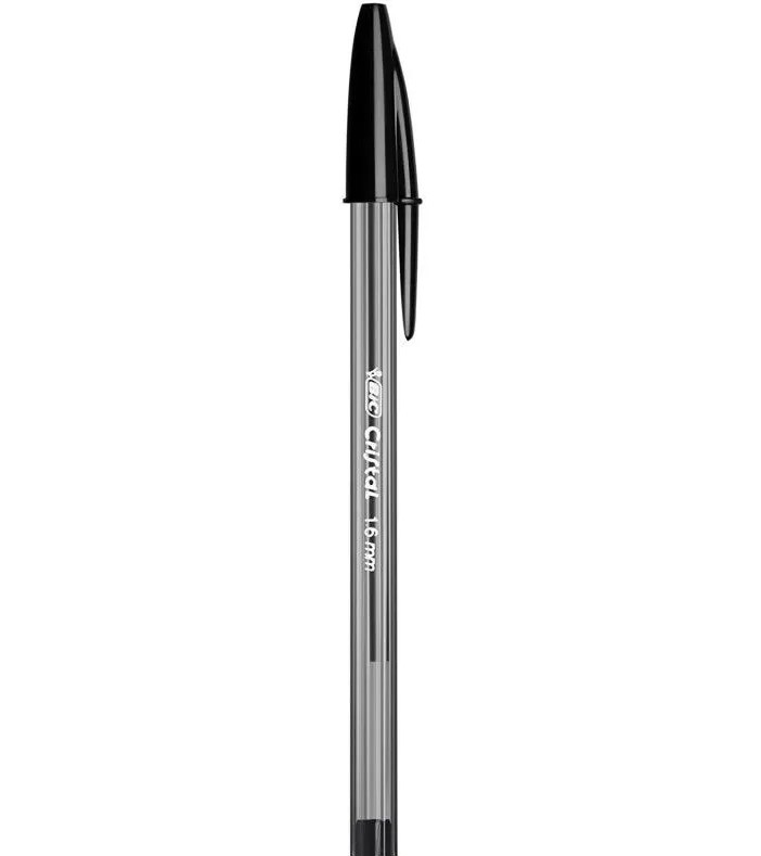 BIC - PENNA A SFERA CRISTAL LARGE NERA