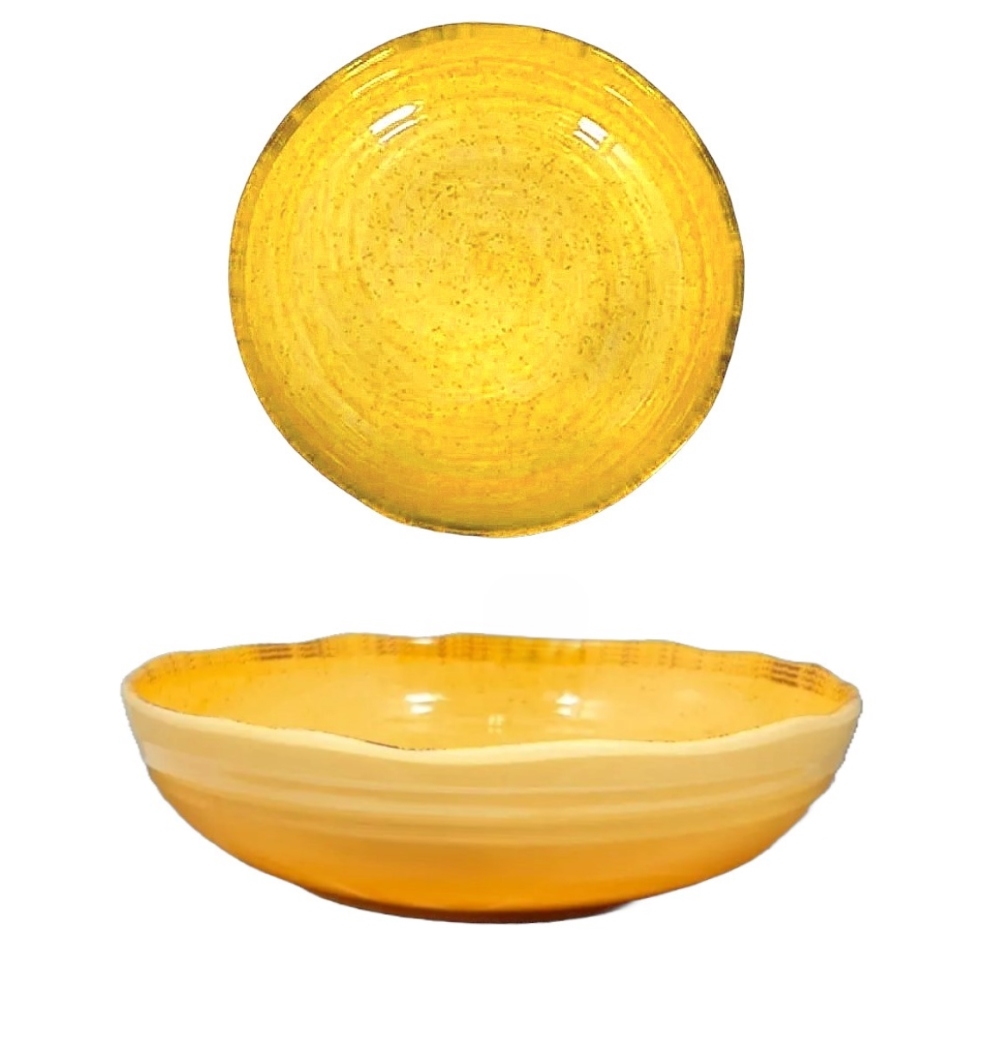 PIATTO FONDO IN MELAMINA YELLOW PEPPER DIAM. 20CM