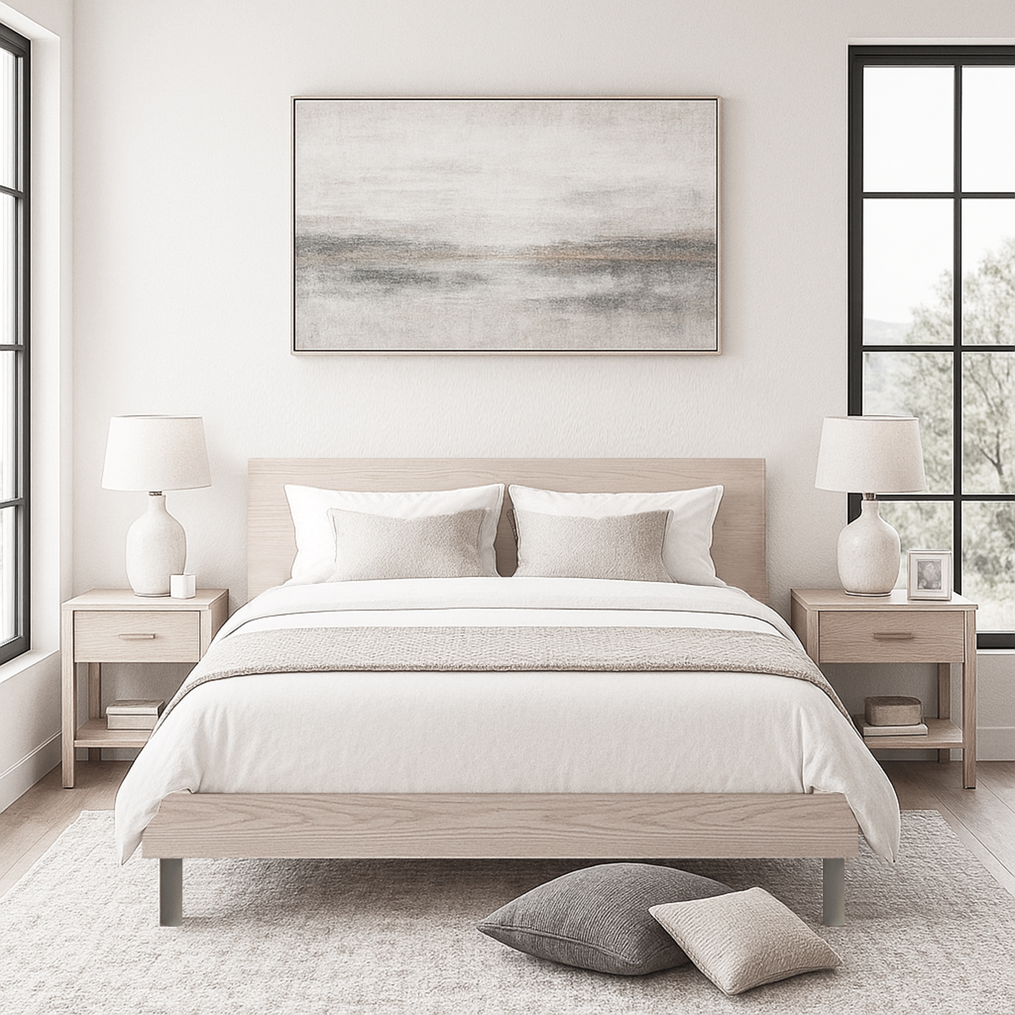 LETTO MATRIMONIALE CON GIROLETTO MOD. KATERINA OLMO PERLA 