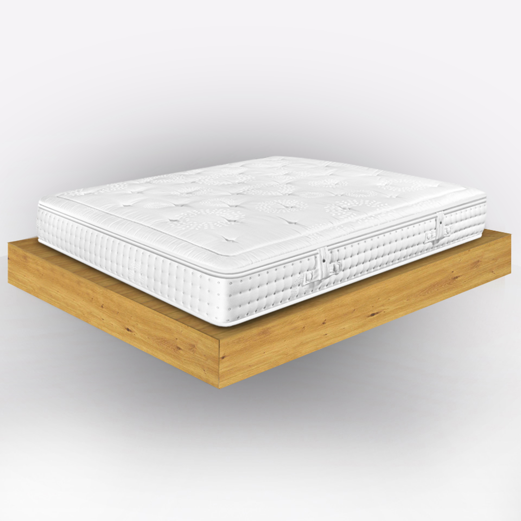 MATERASSO MOD.DUAL MATRIMONIALE CON TOPPER 160X190 H.31 A MOLLE INDIPENDENTI E MEMORY FOAM