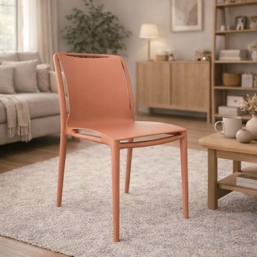 GRANDSOLEIL - SEDIA MOD. VELAIR IN POLIPROPILENE PETRA