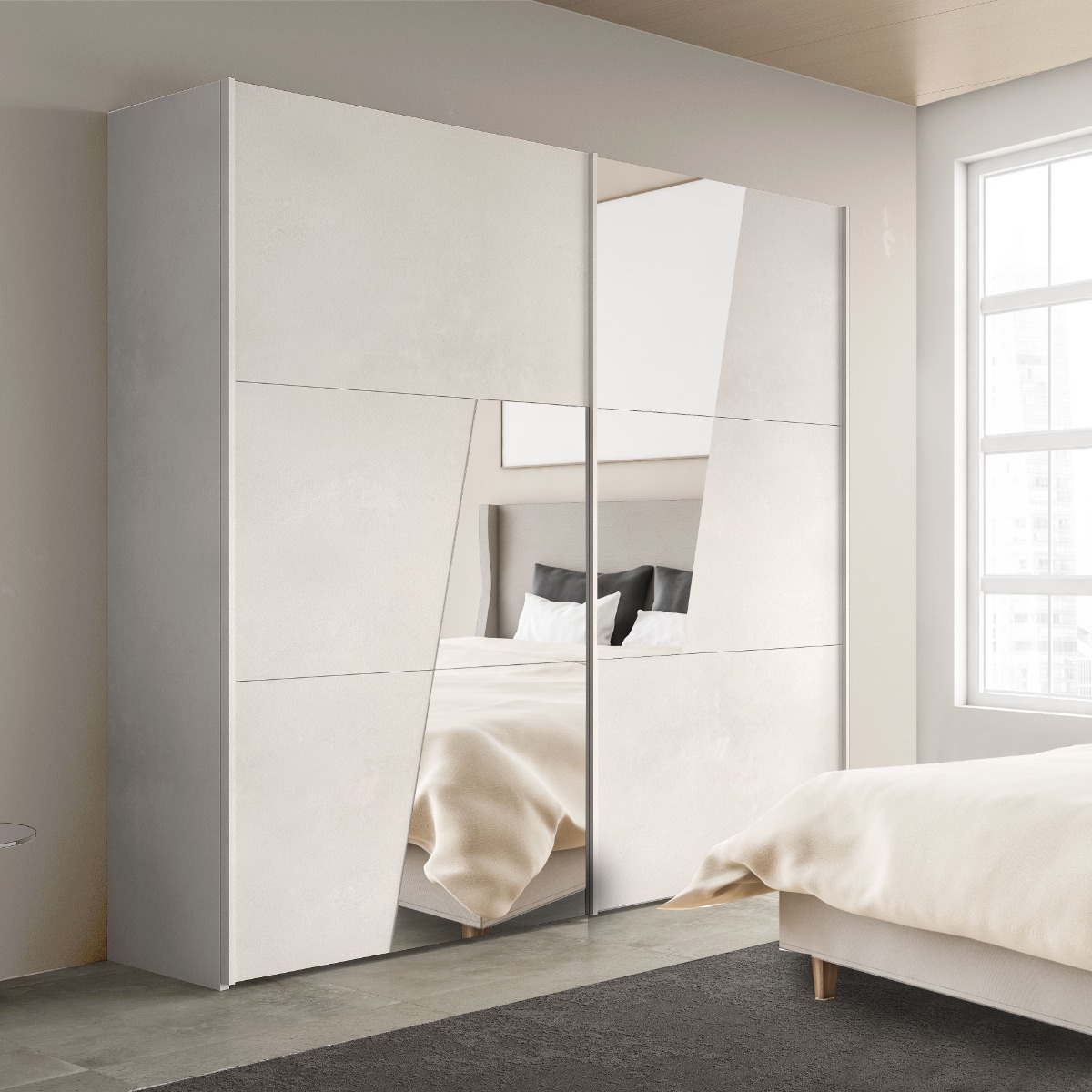 ARMADIO MOD. TWIST CM 272X65 H. 247 SPATOLATO