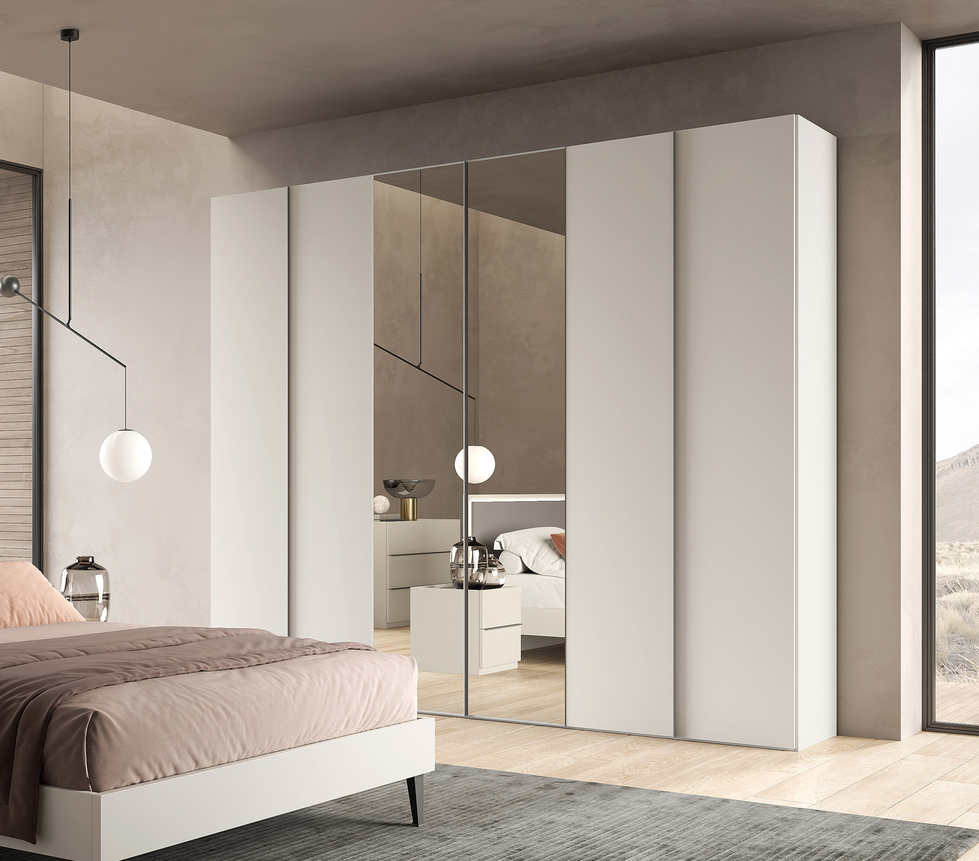 ARMADIO CM 270X58 H. 247 CANAPA